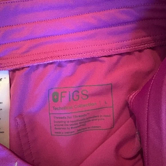 Figs Pink Joggers - Picture 3 of 3